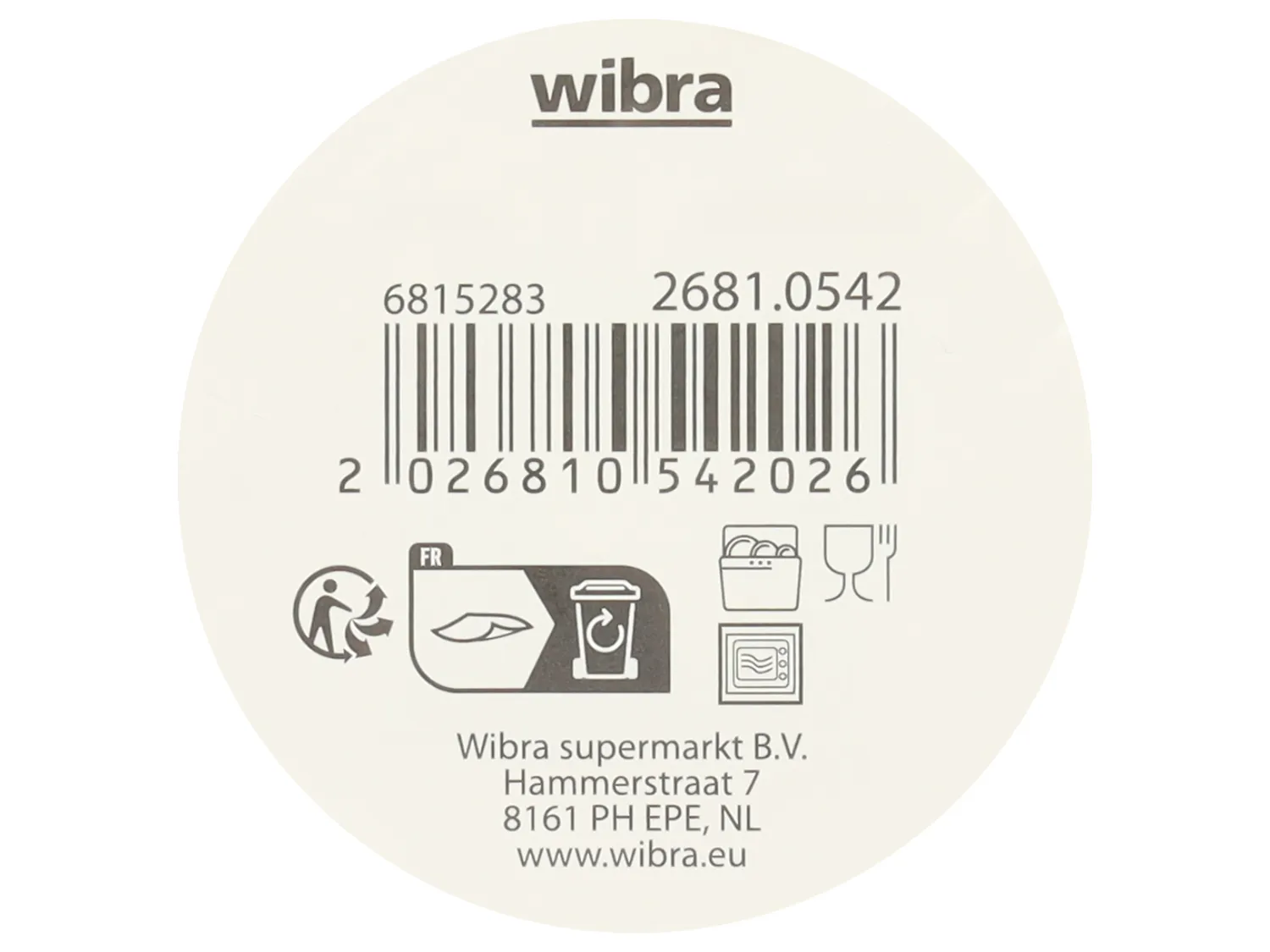 Wibra Snack Box con Coperchio