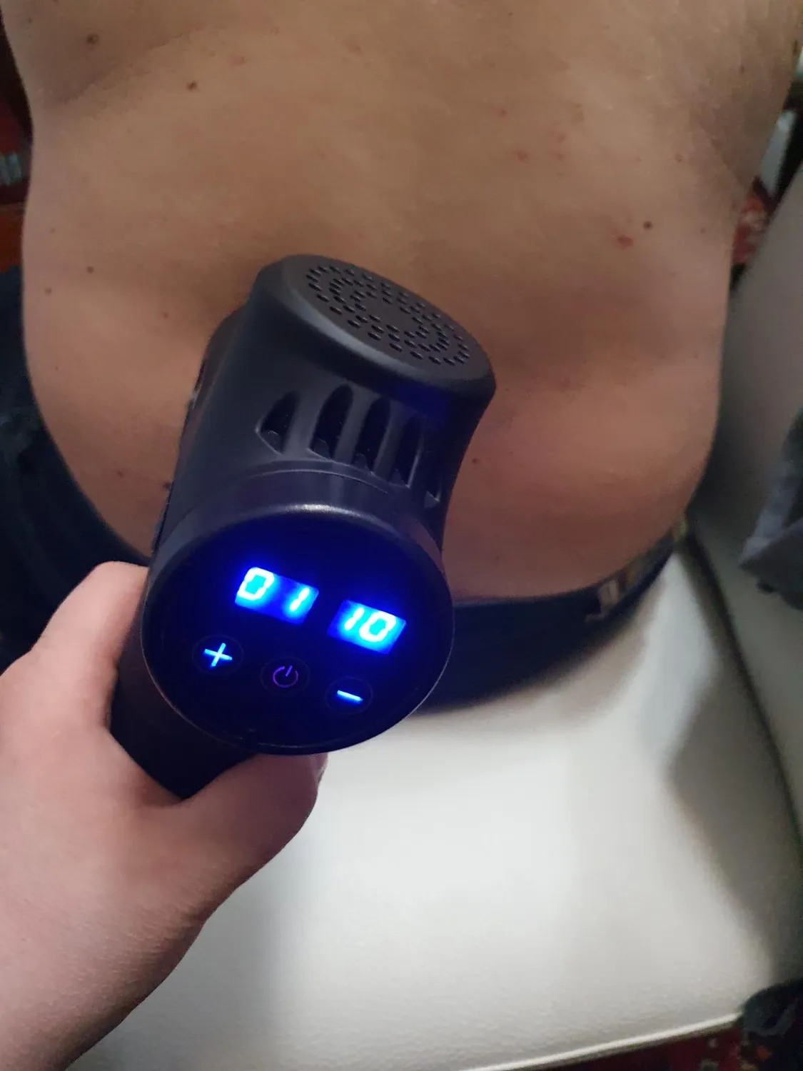 Action pistola massaggio muscolare 20 velocità 6 testine
