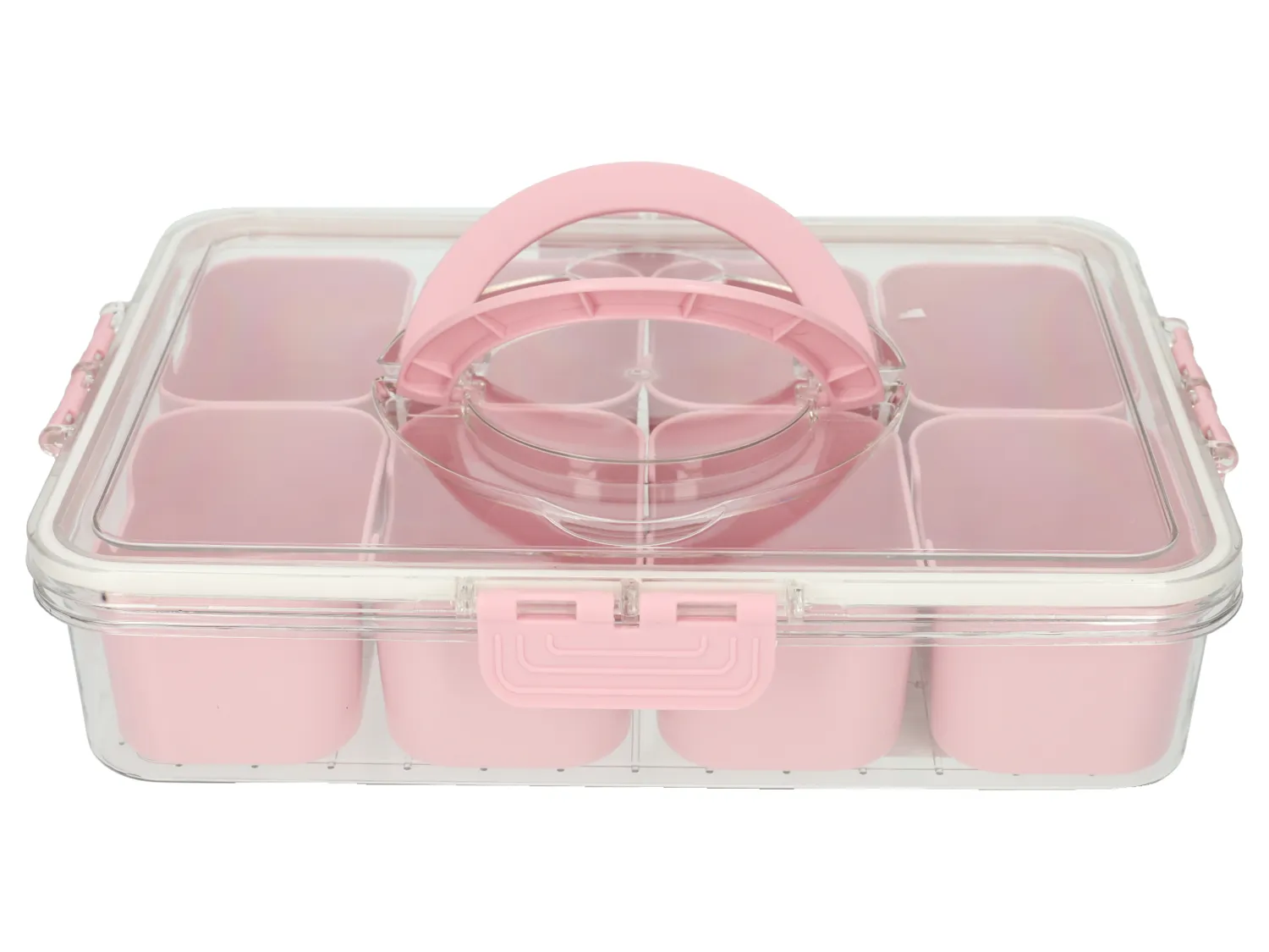 Wibra organizer scatola 8 scomparti 31x23,5 cm manico