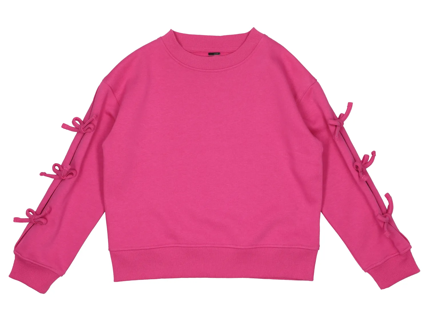 Wibra sweater fiocchi felpa bambina cotone