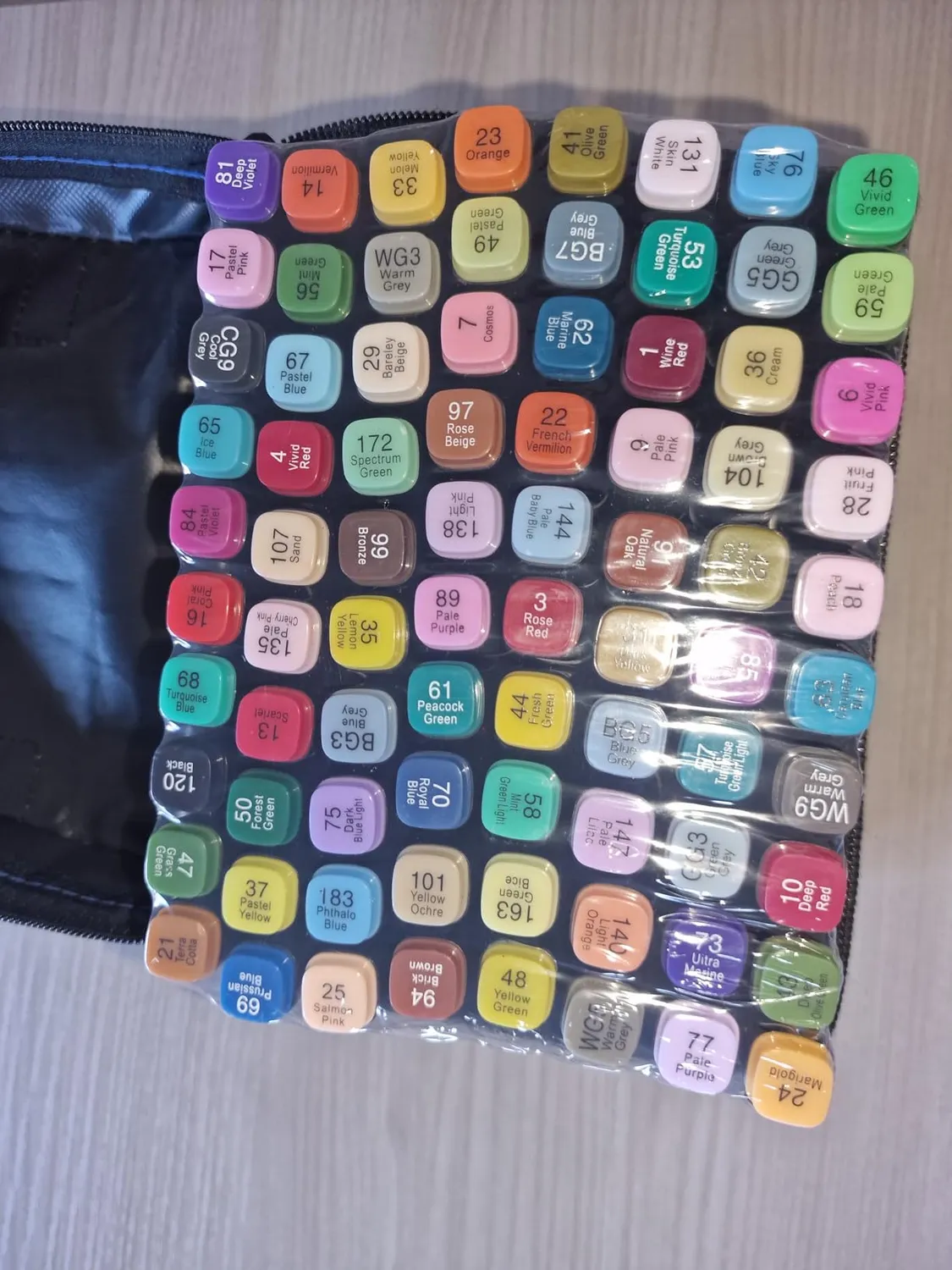 KAEFUYS Pennarelli 80 Colori Doppia Punta Alcool