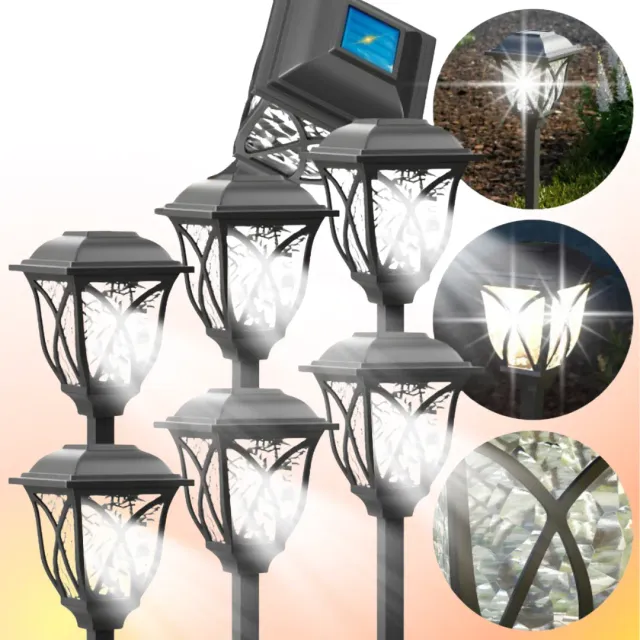 ADAMANTA lampada solare giardino 44cm IP65 5W