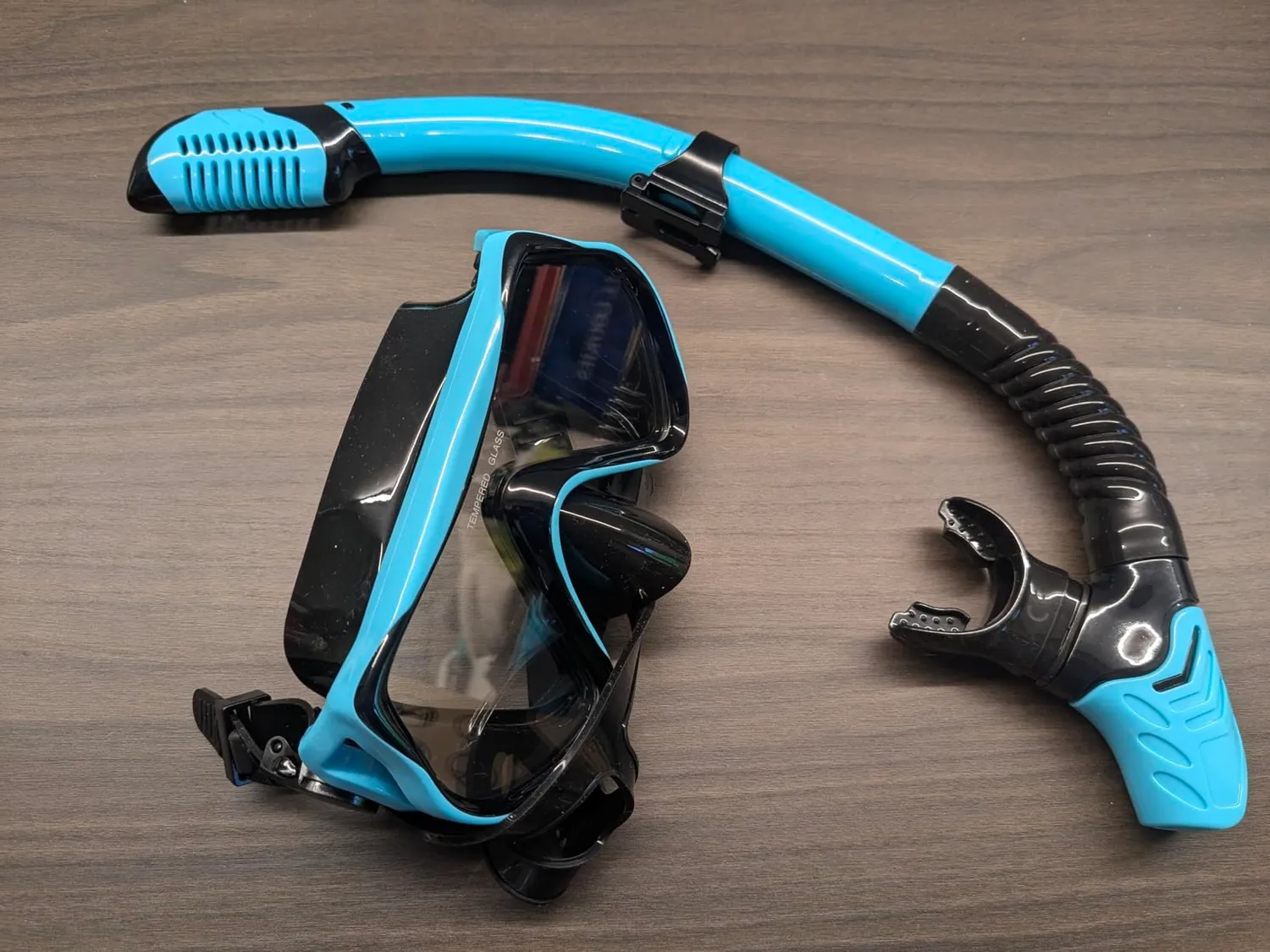 Kaefuys set snorkeling maschera subacquea 180°