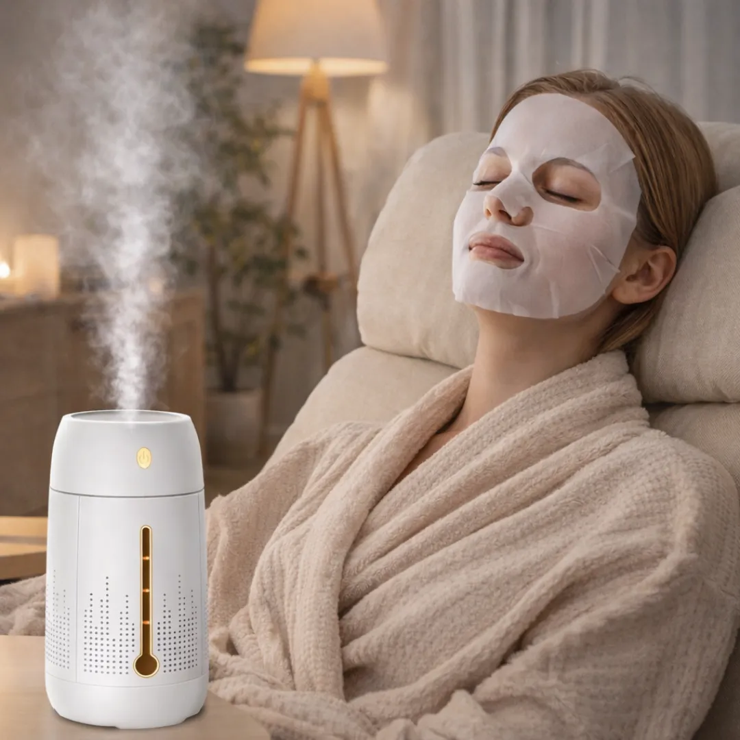ADAMANTA umidificatore aromaterapia 1.2L con luce LED