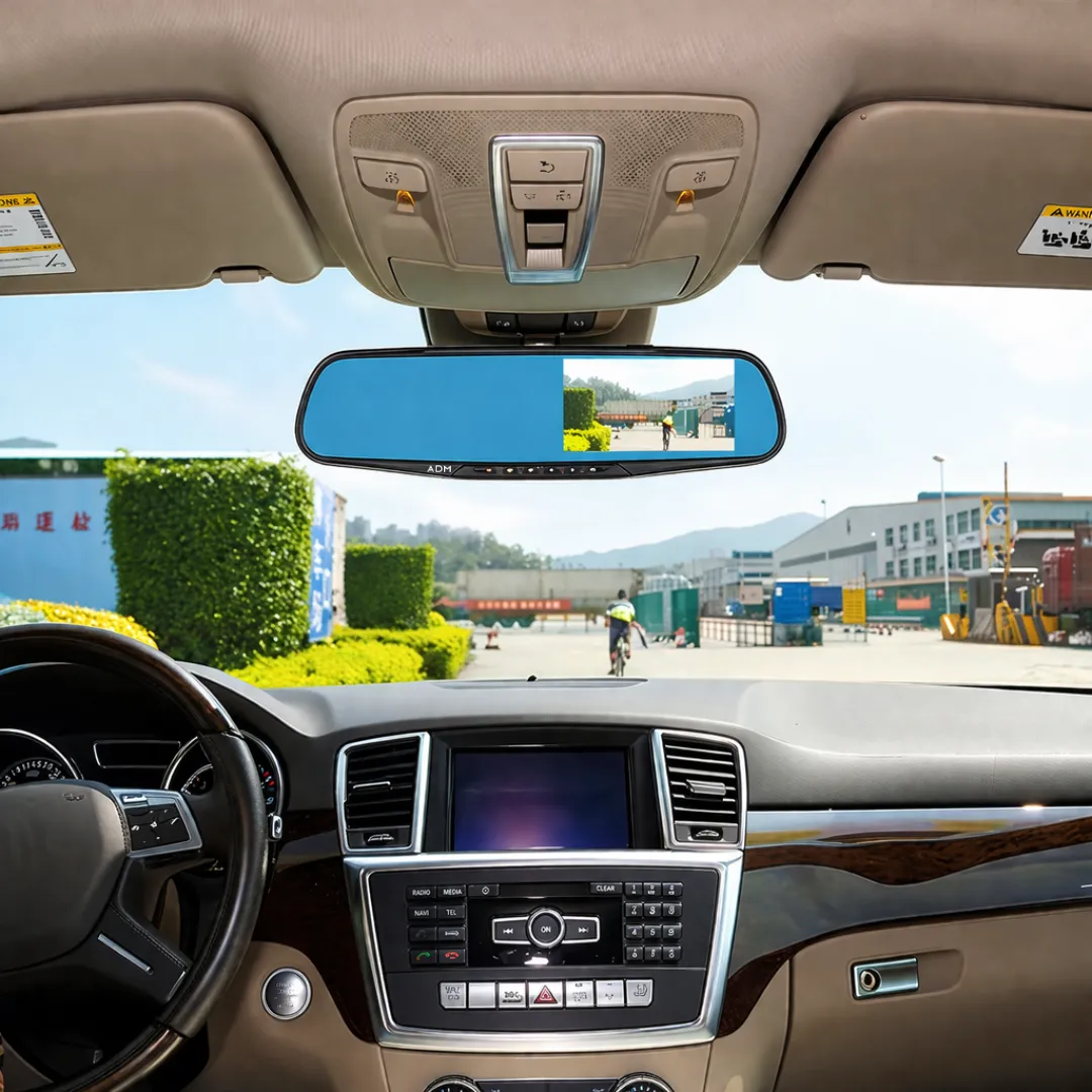 ADAMANTA ADM 191 Dash Cam Full HD con Retrocamera
