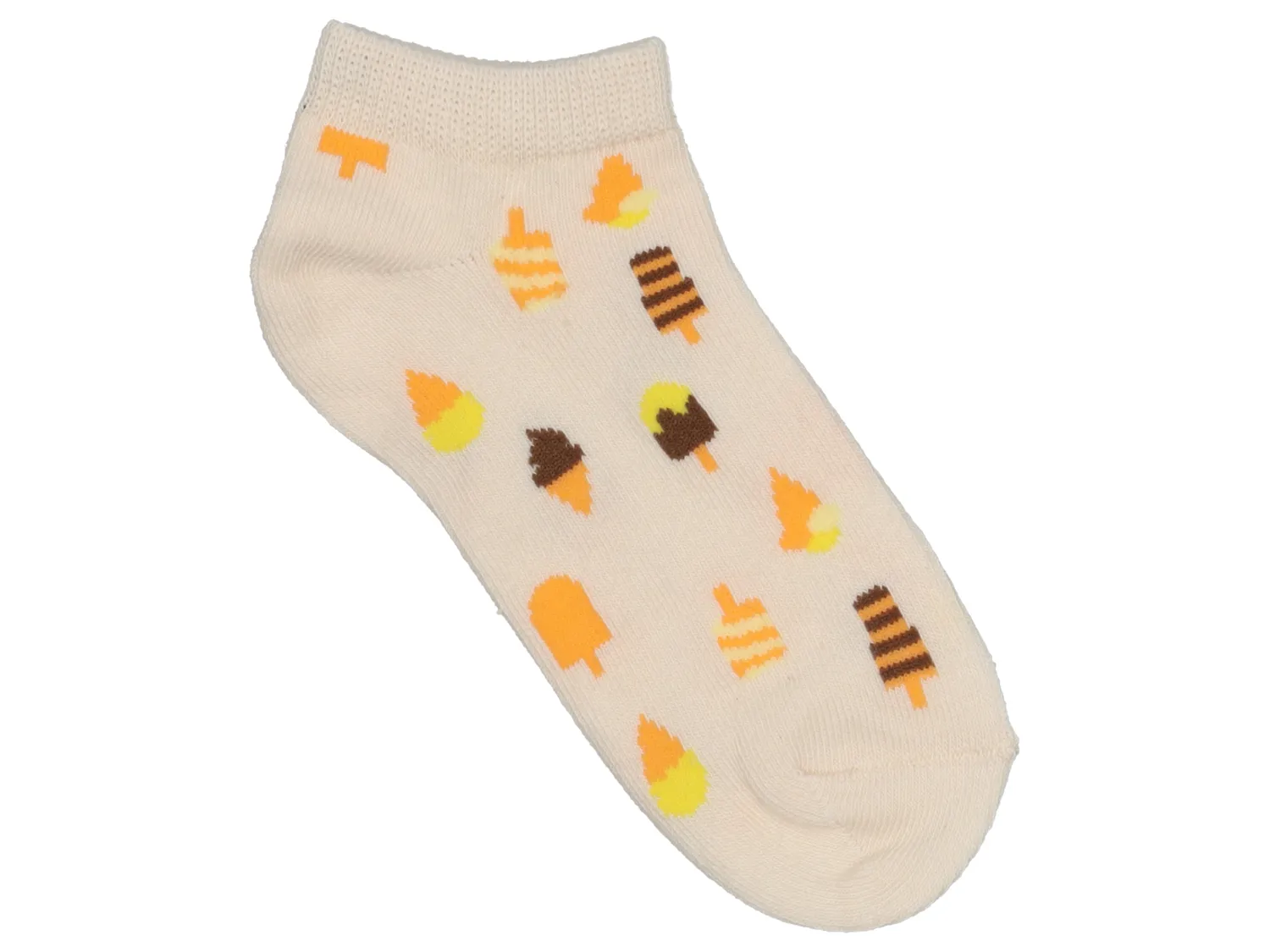 Wibra Calzini Sneakers Bambino 3 Paia con Gelati
