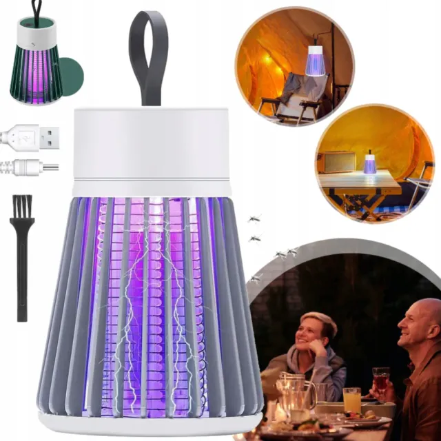 ADAMANTA Electric shock mosquito lamp 524 lampada antizanzare elettrica 600 V