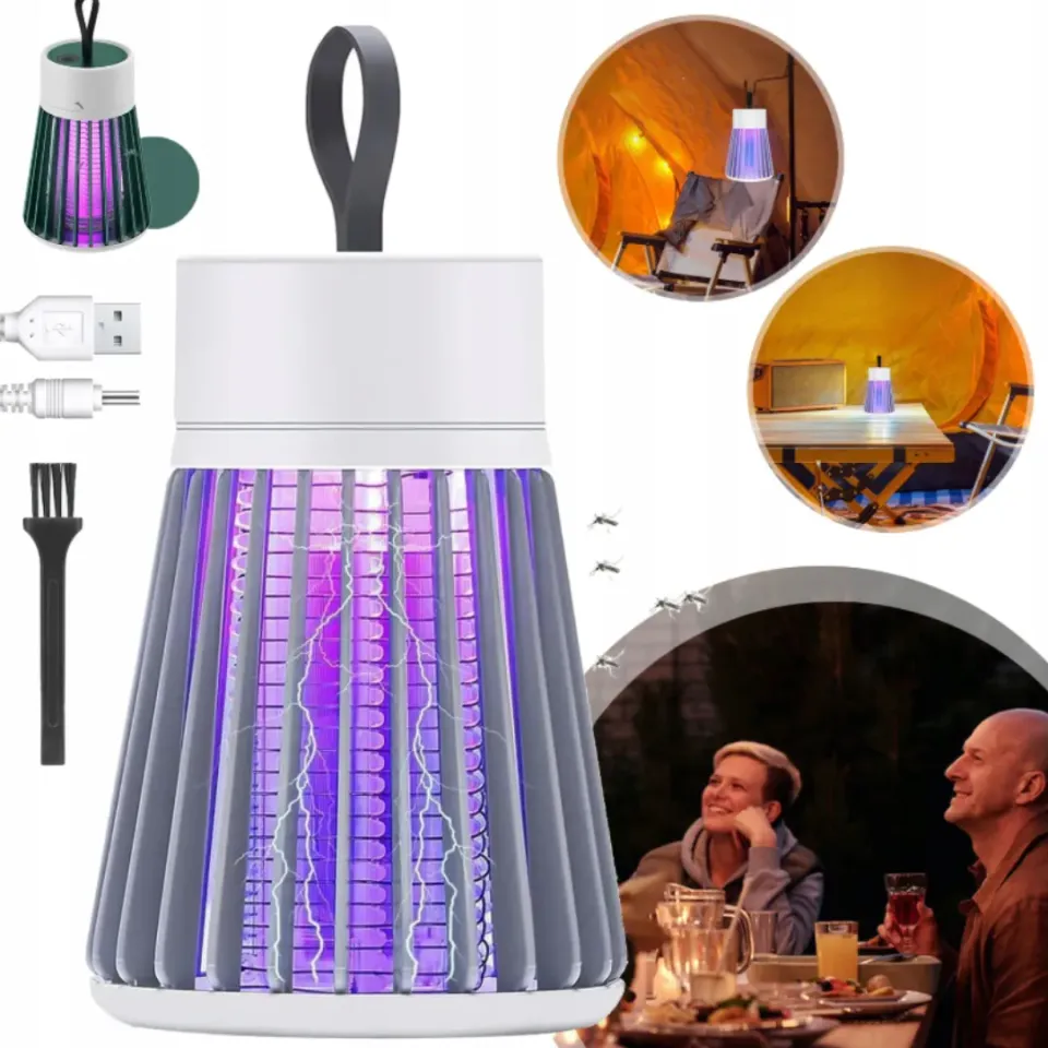 ADAMANTA Electric shock mosquito lamp 524 lampada antizanzare elettrica 600 V