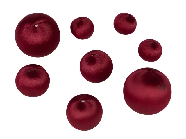 Wibra Palline Decorative 8 Pezzi in Poliestere