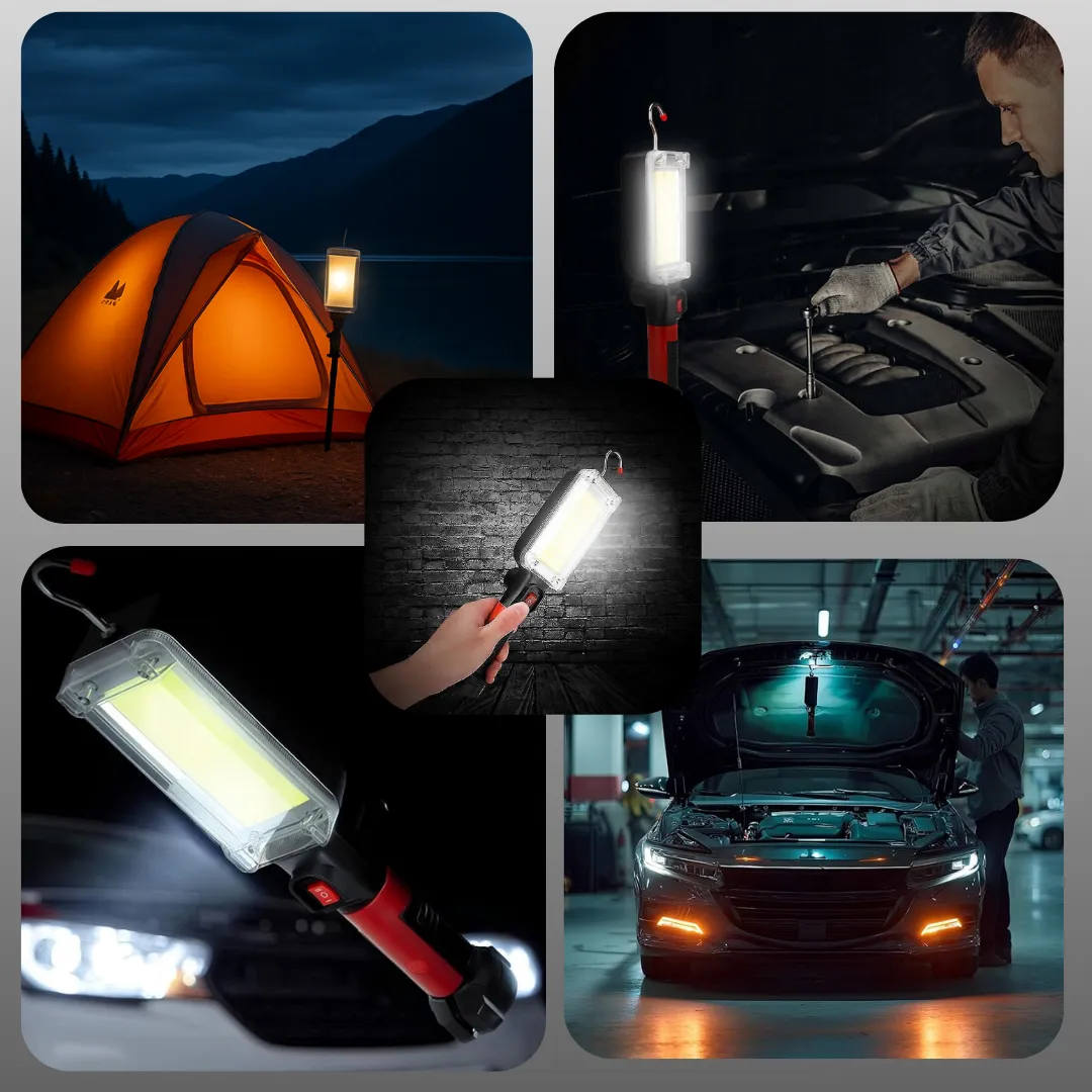 ADAMANTA SKU 103 lampada da lavoro LED ricaricabile 700 lm