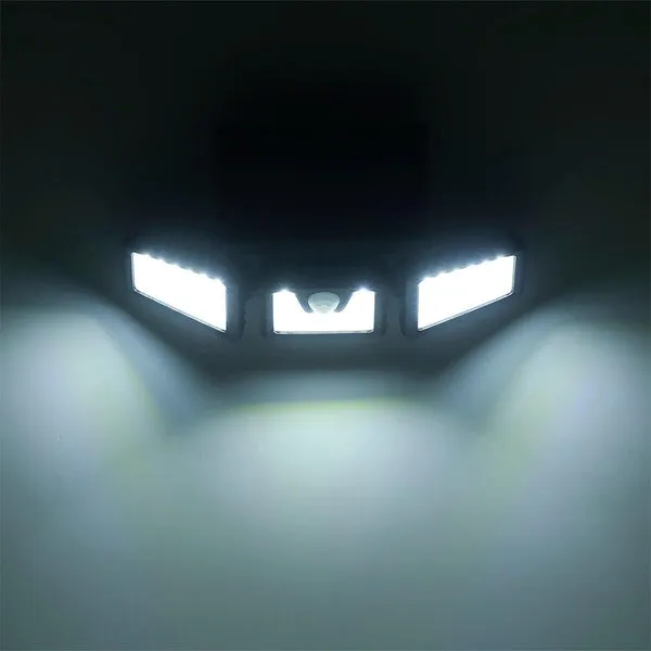 ADAMANTA SOLAR HALOGEN LAMP 100LED lampada solare con sensore