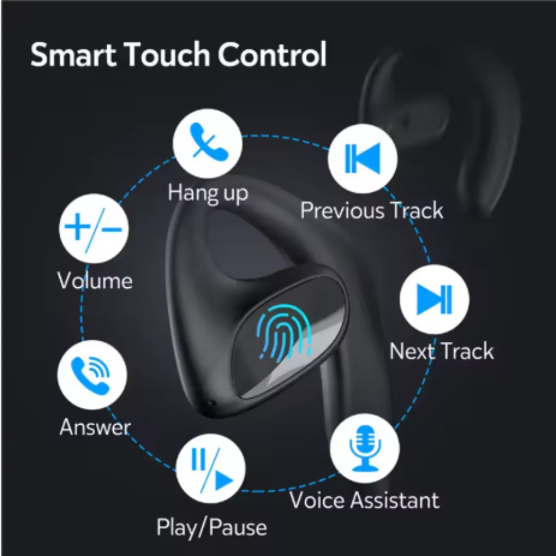 ADAMANTA 7017 auricolari traduttore bluetooth 15 lingue