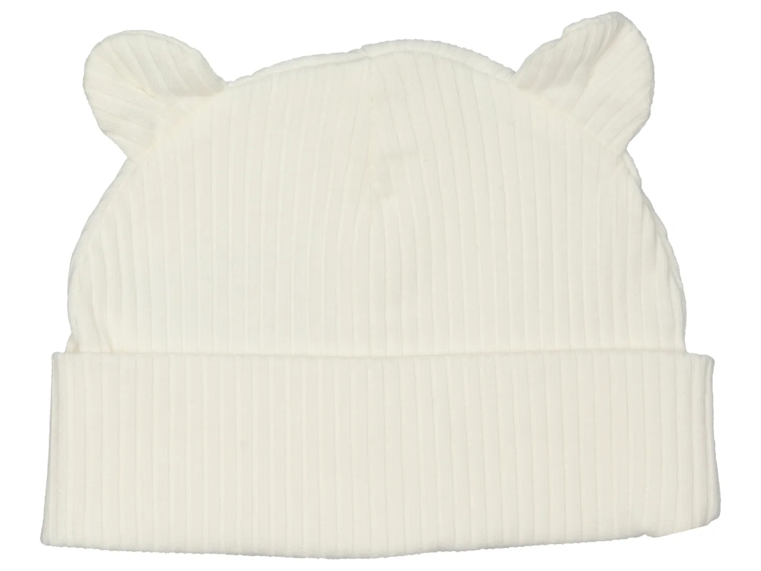 Wibra cuffia neonato orsetto cotone 2 pezzi