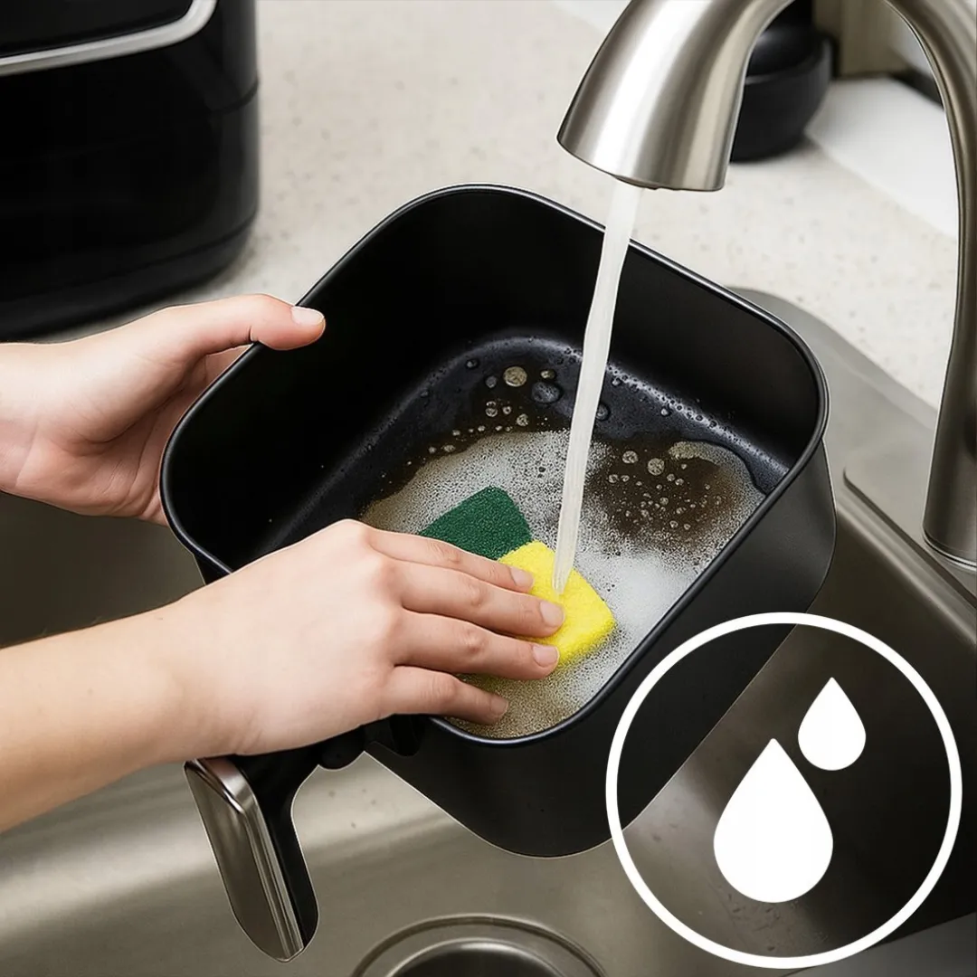 ADAMANTA SKU 2274 friggitrice ad aria 5 L nera