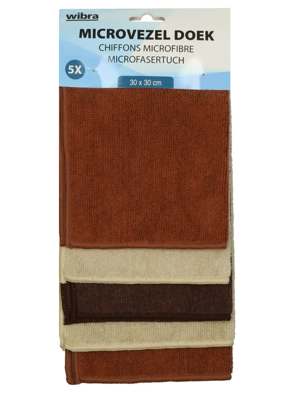 Wibra panni microfibra colorati lavabili multiuso