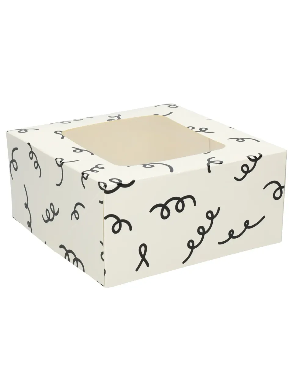 Wibra Scatole Cupcake 15,9 cm 3 Pezzi in Cartone