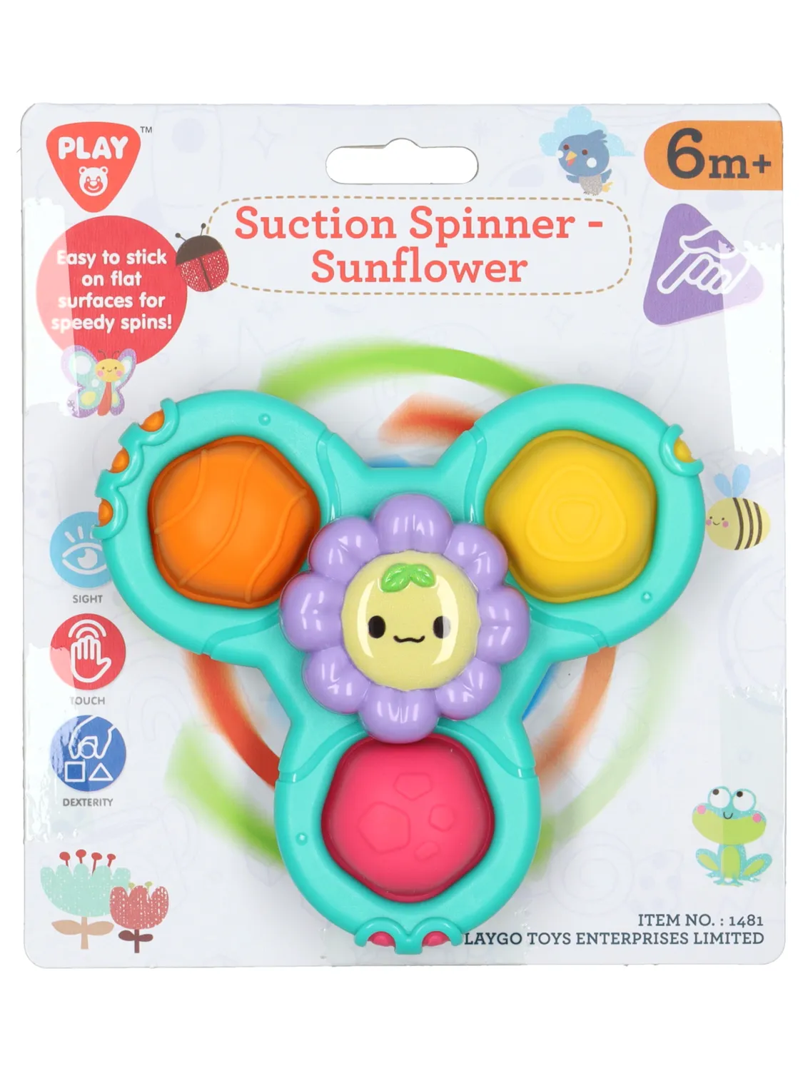Wibra Baby spinner met zuignap