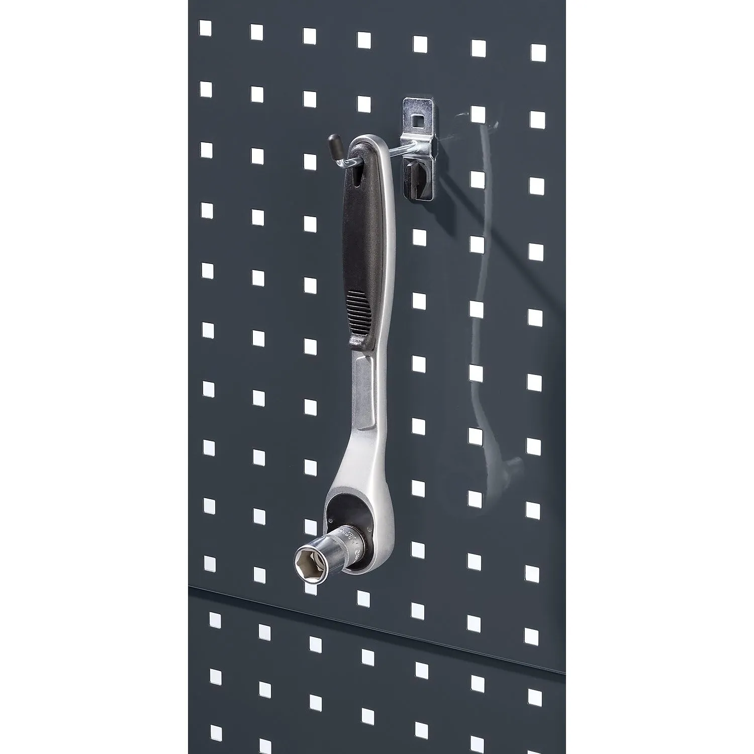 Eurokraft Pro Supporto Attrezzi Gancio 90° 5 Pezzi