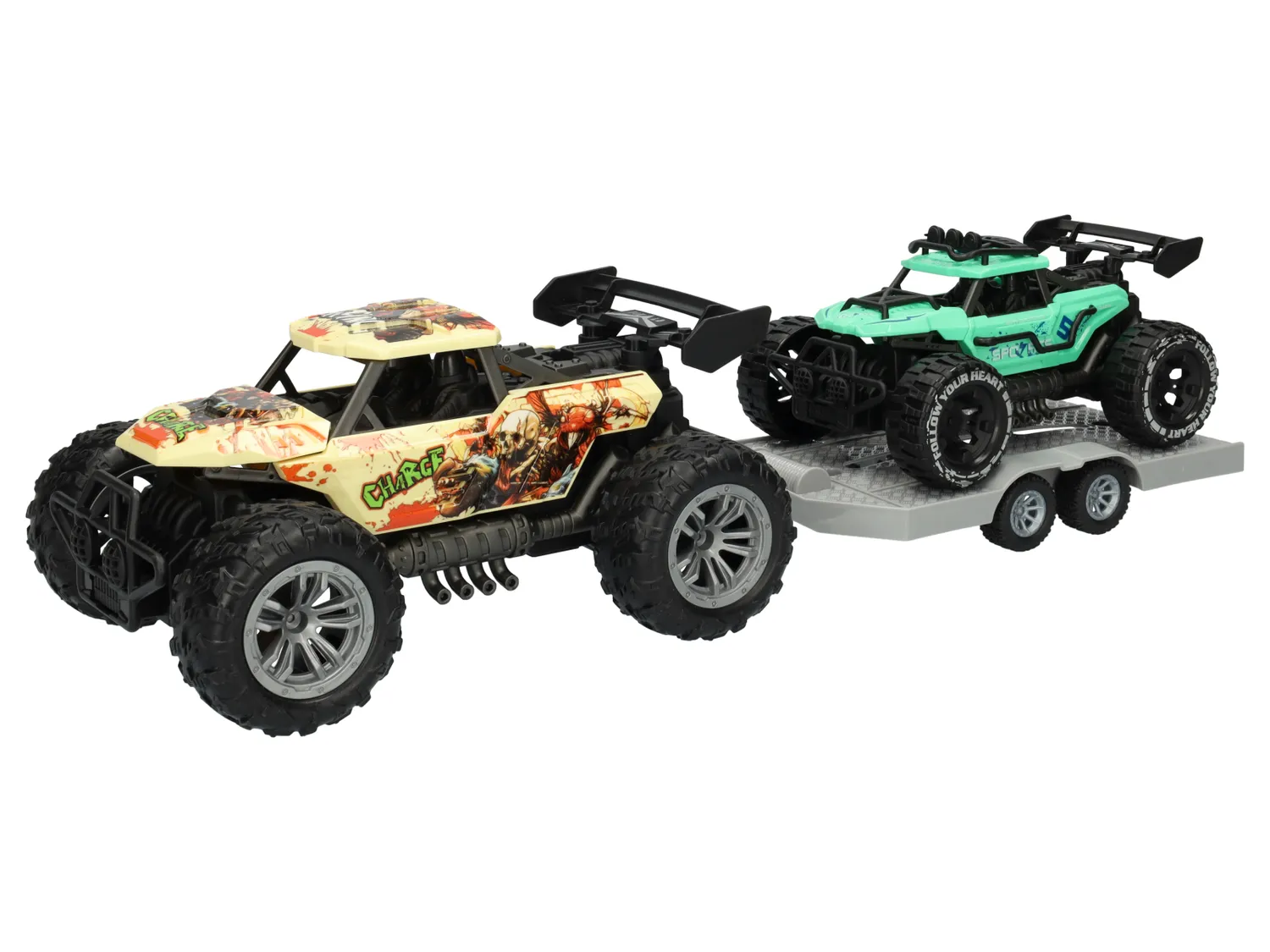 Wibra Buggy con Rimorchio 3-in-1 Set Macchinine off-road