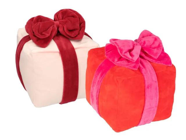 Wibra cuscino Natale regalo 20x20 cm peluche