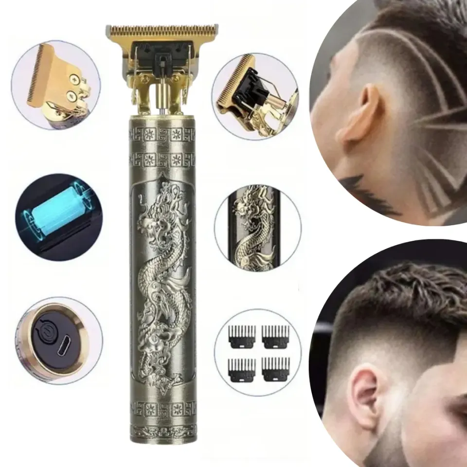 ADAMANTA VINTAGE TRIMMER FOR BEARD AND HAIR 279 regolabarba wireless in metallo