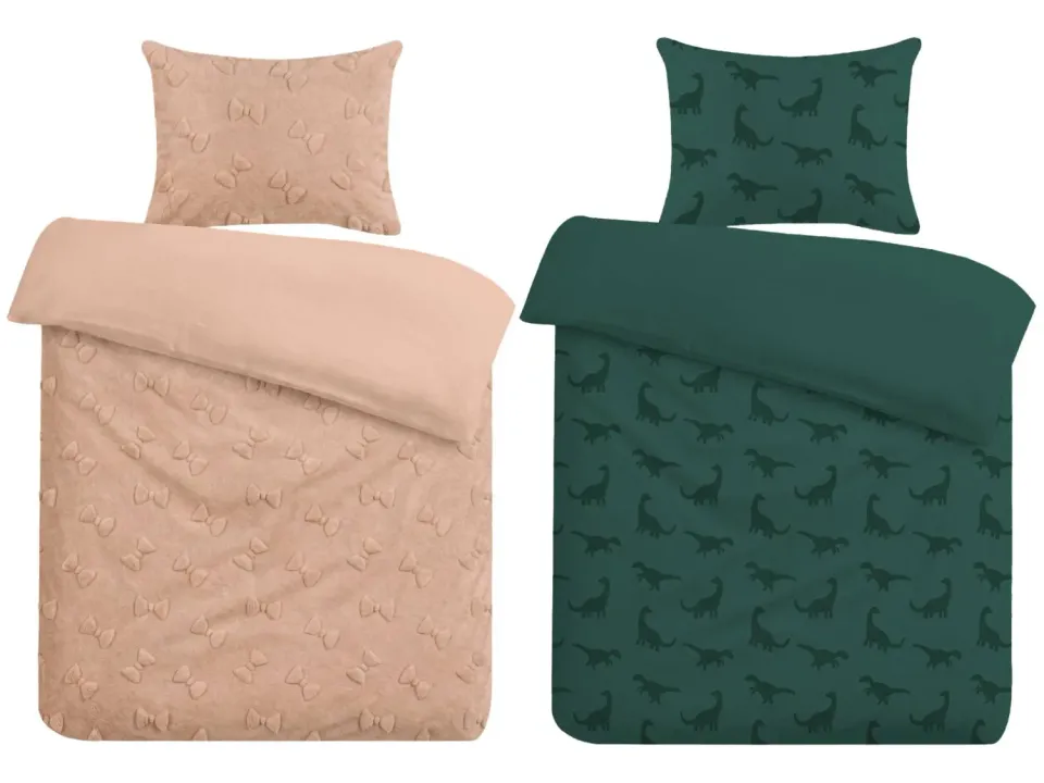 Wibra copripiumino bambini pile 140x200 con federa
