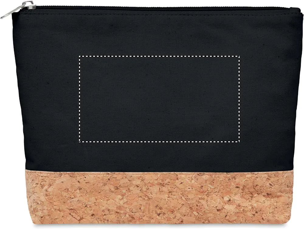 3BPRO MO9817 trousse trucco in cotone e sughero, ecologica