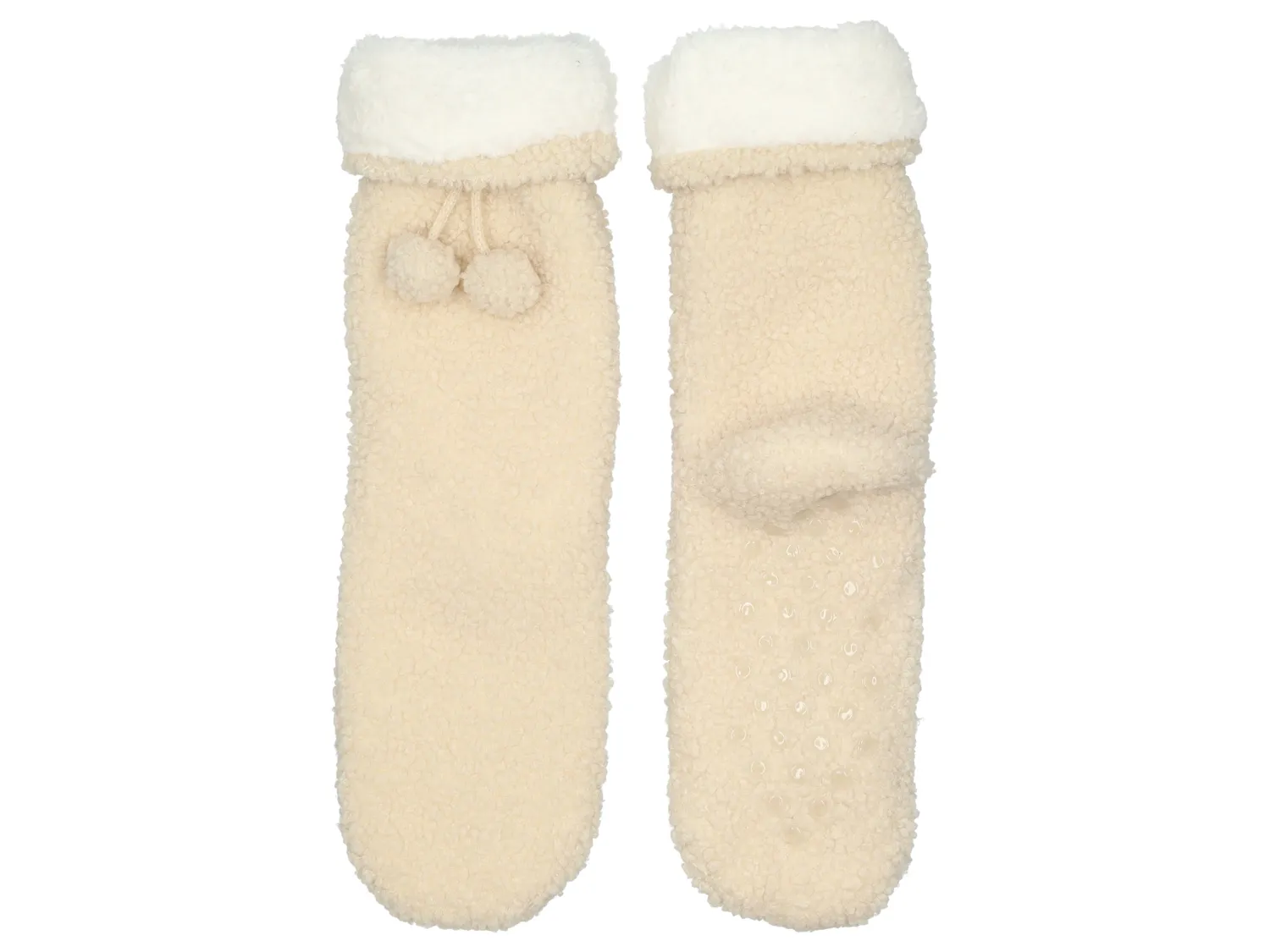 Wibra calzini donna teddy 1 paio caldi e morbidi