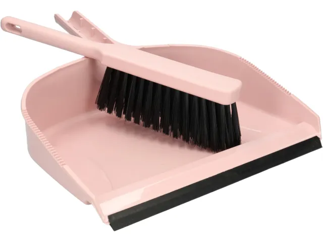 Wibra paletta con scopino XL 40 cm plastica