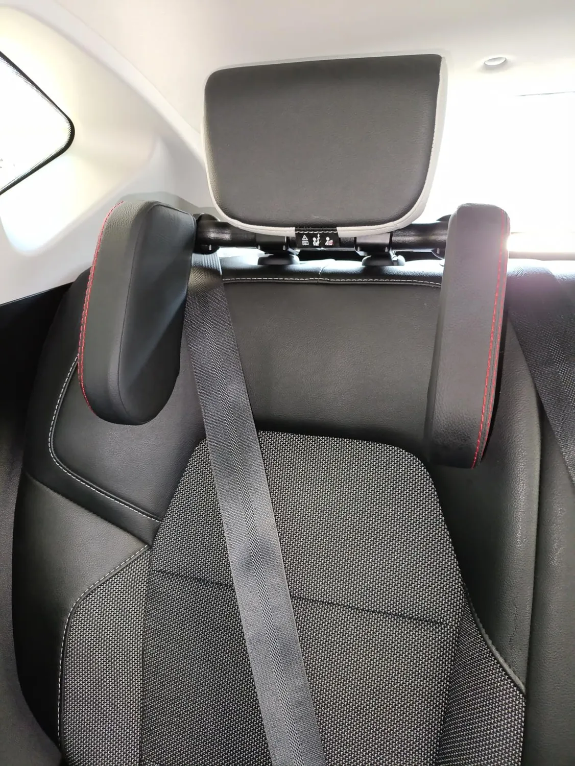 Kaefuys poggiatesta auto 360° memory foam removibile