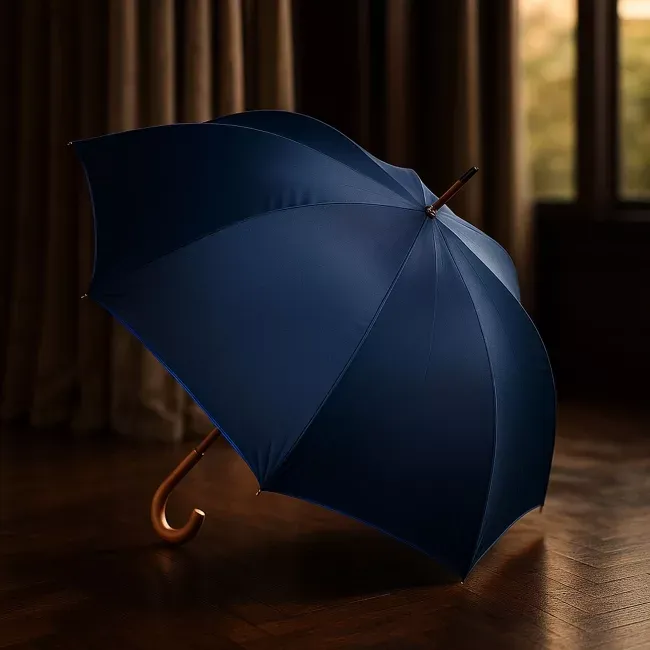 DRACHE ombrello città poliestere riciclato blu navy