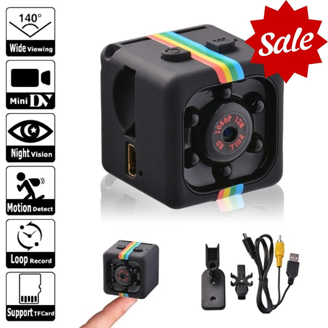 ADAMANTA SQ11 mini telecamera Full HD 1080P notturna