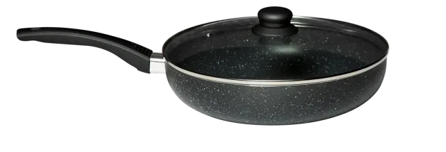 Wibra Wok con Coperchio 28 cm Antiaderente