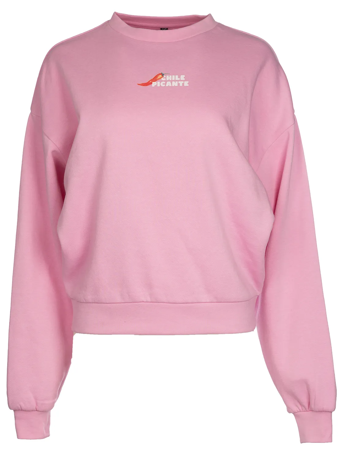 Wibra felpa donna in misto cotone con stampa