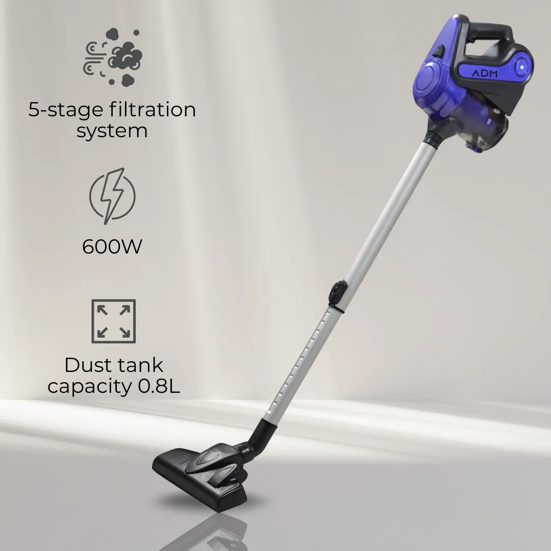ADAMANTA ADM aspirapolvere verticale senza sacco 600W