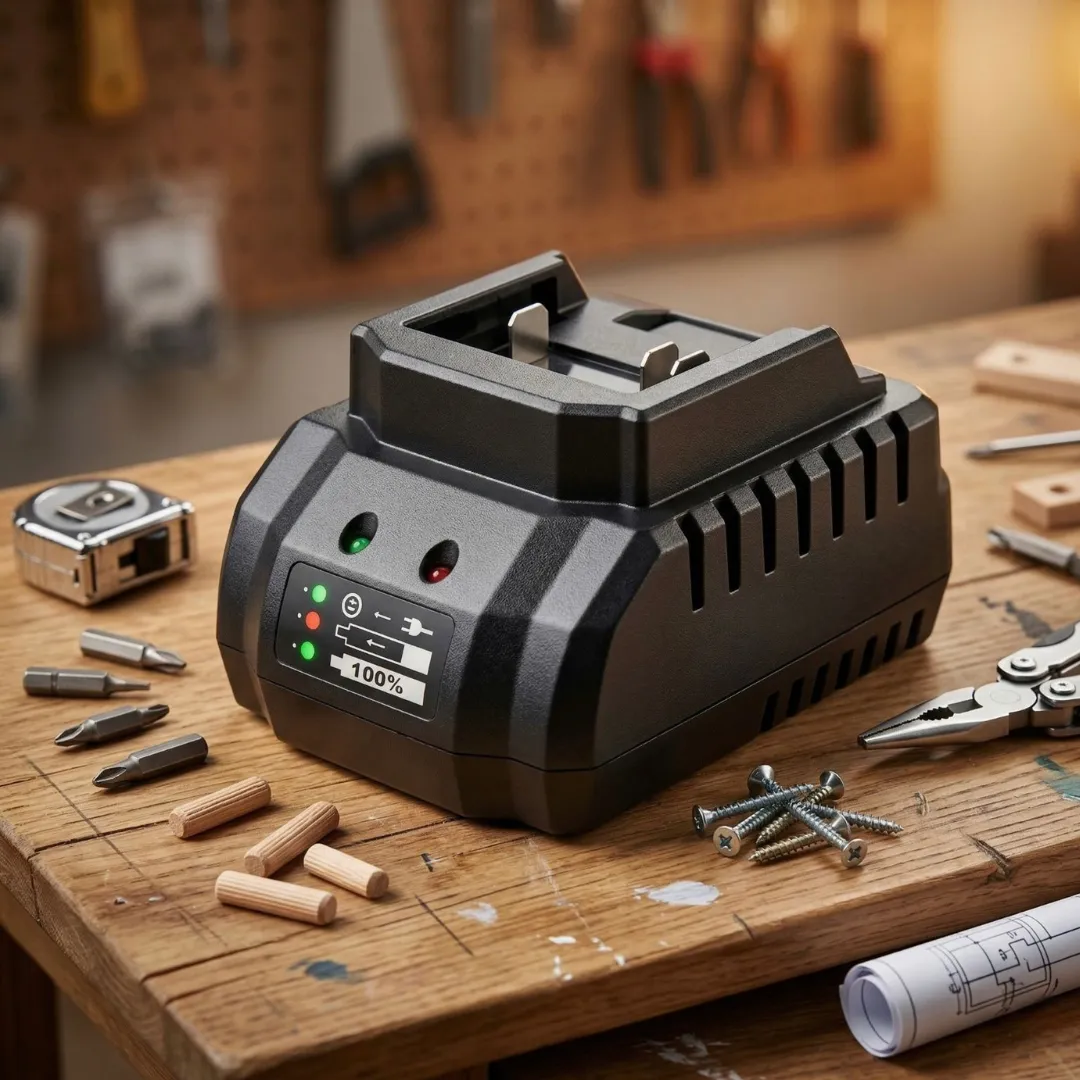 ADM 7015 caricabatterie batterie 21V 48V litio