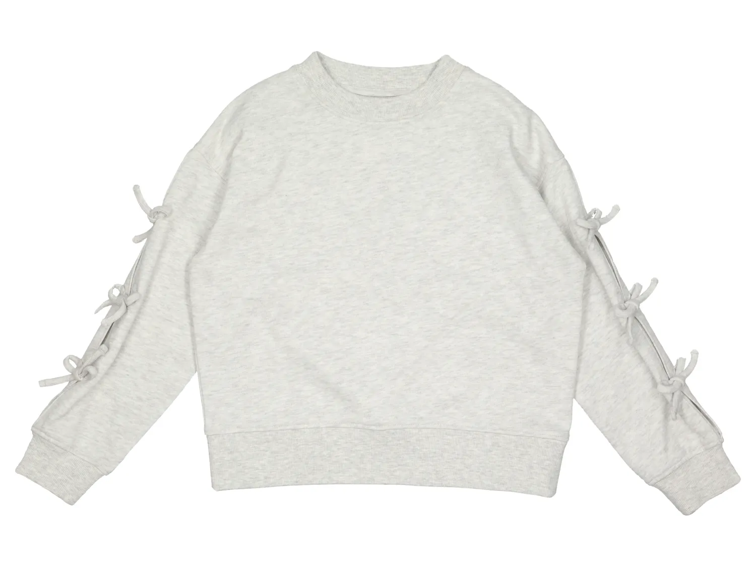 Wibra sweater fiocchi felpa bambina cotone