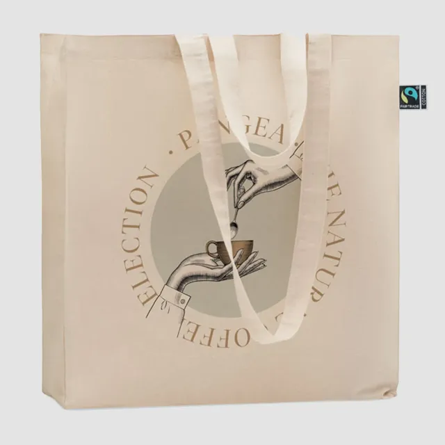 3BPRO MO2094-13 Shopper Cotone Equo Beige 38x42 cm