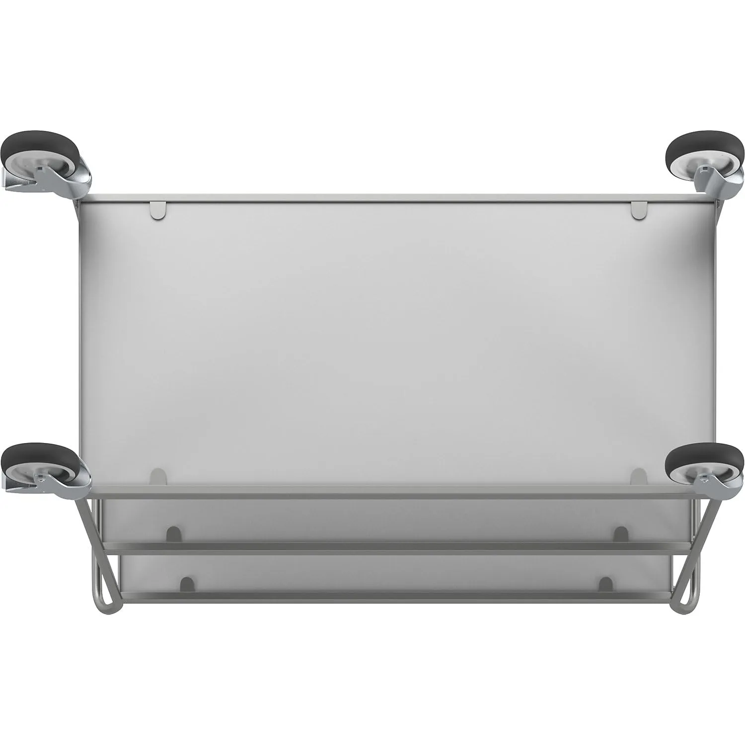 Eurokraft Pro carrello servizio 3 ripiani 150 kg grigio