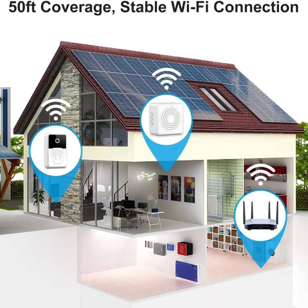 Adamanta 361 videocitofono WiFi smart con visione notturna