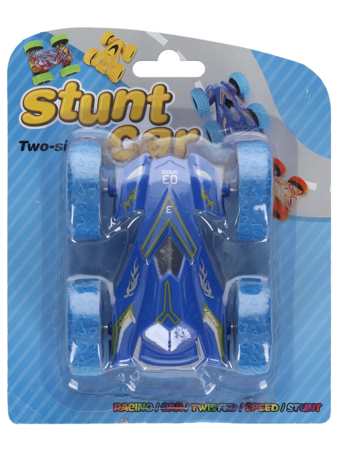 Wibra Stunt doppia faccia macchinina attrito