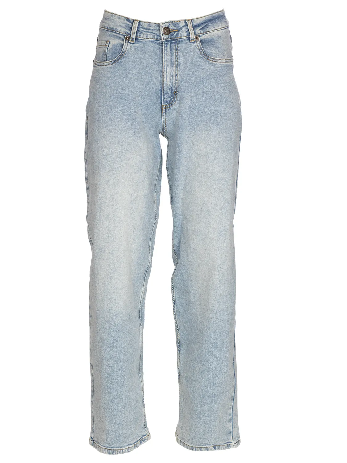 Wibra Jeans Barrel Donna Cotone Denim Comodo