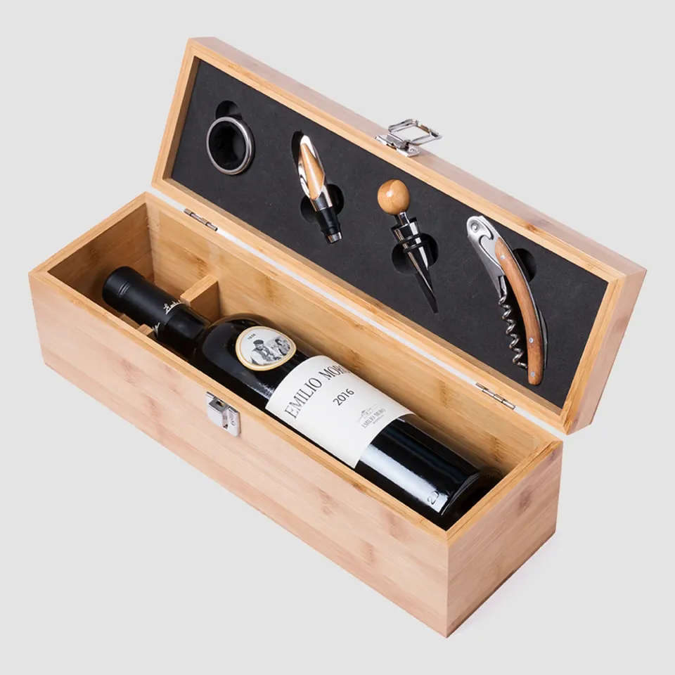 3BPRO 6100 kit sommelier in bambù personalizzato