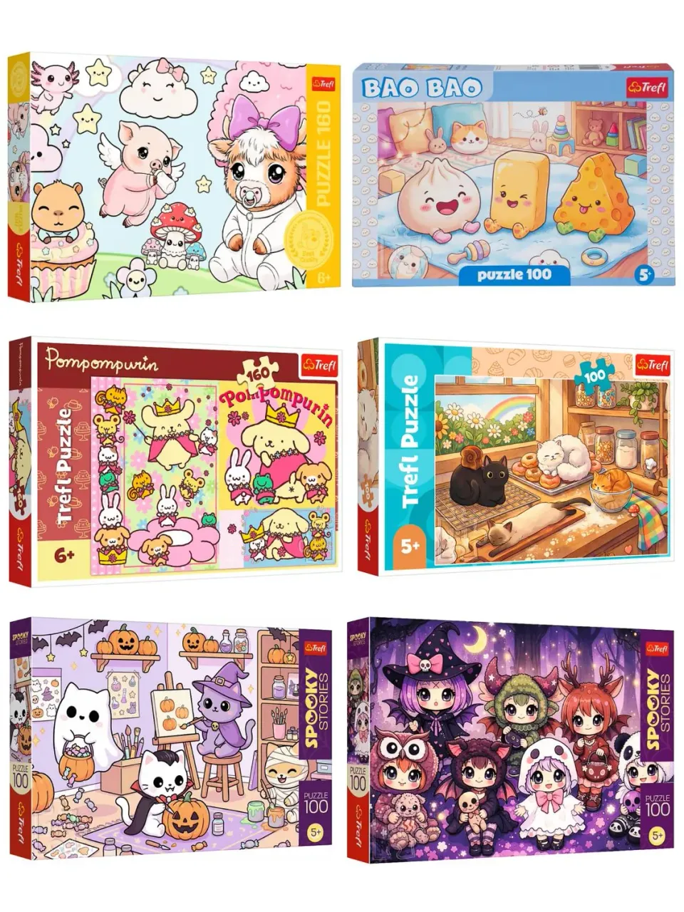Trefl Bao Bao puzzle bambini cartoni