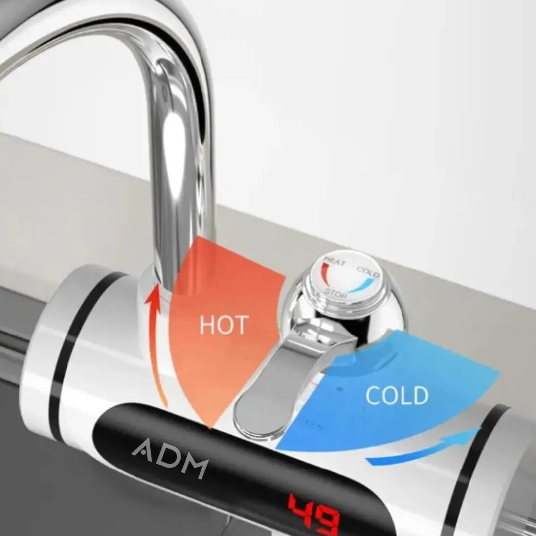 ADAMANTA ADM RY-012 rubinetto elettrico acqua calda istantanea