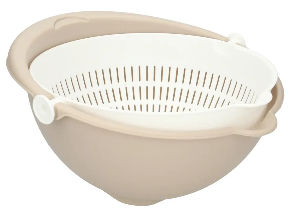 Wibra scolapasta flip con vaschetta 25 cm