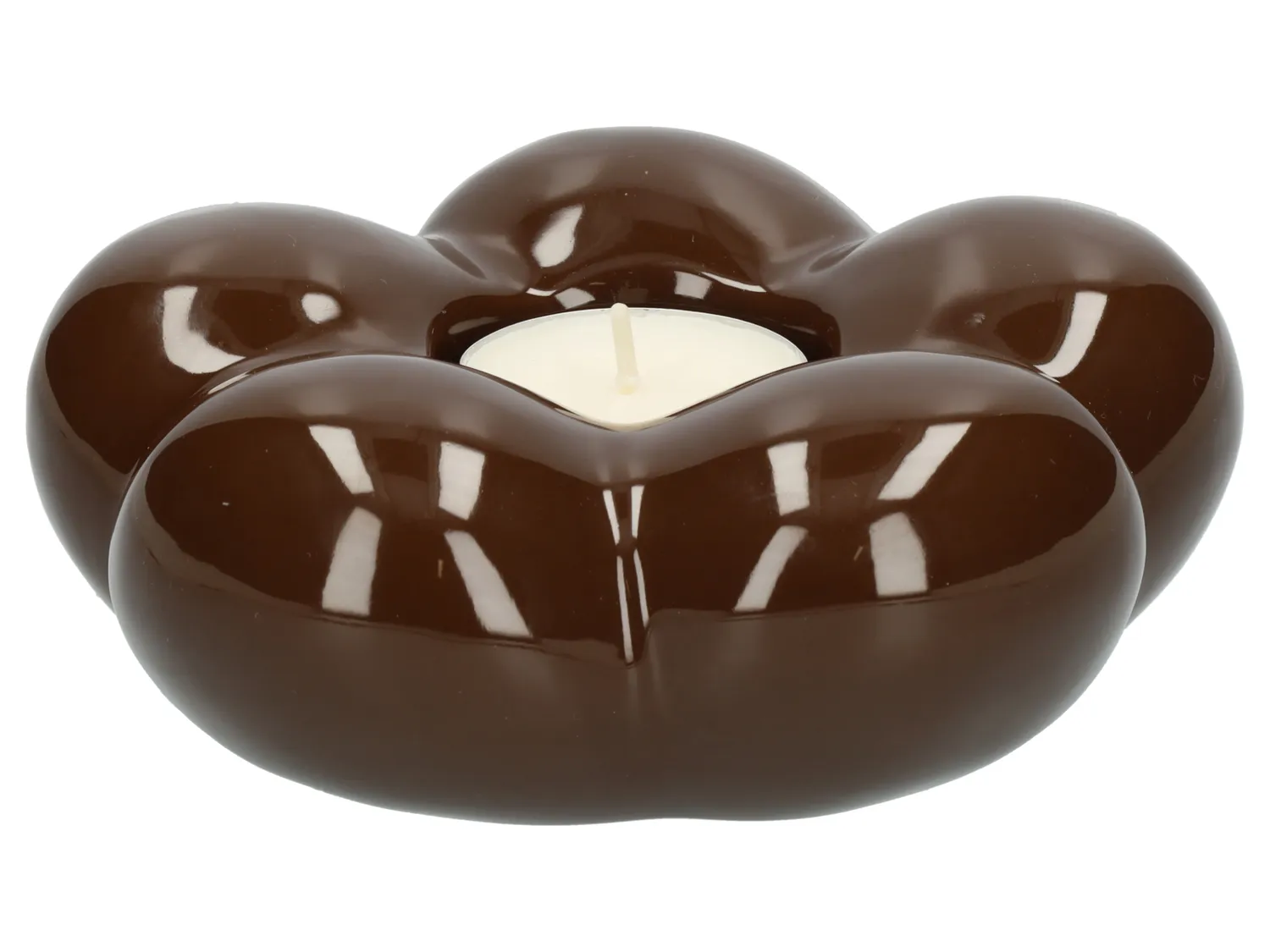 Wibra Portacandele Bolle Ceramica Ø14 cm