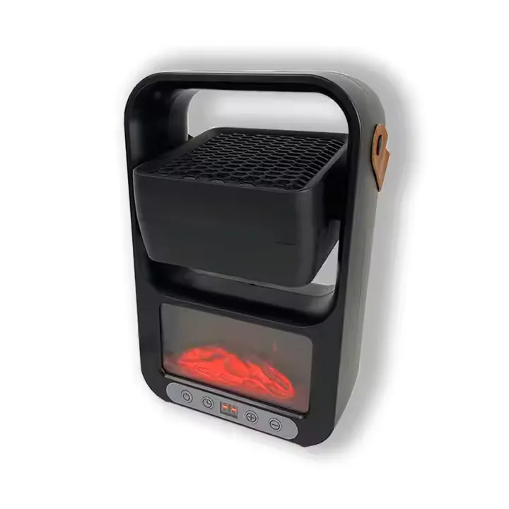 ADAMANTA 6073 stufetta elettrica con camino LED