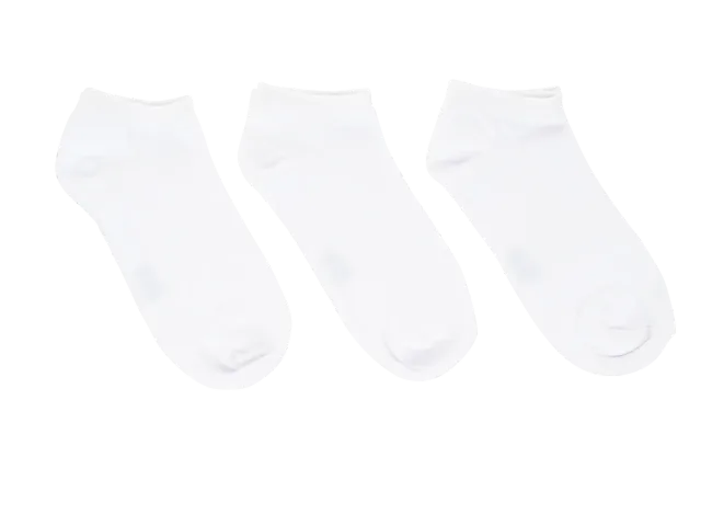 Wibra Calzini sneakers bimbo 3 paia cotone
