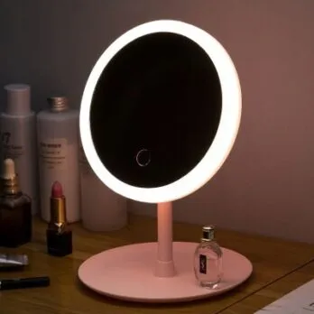 ADAMANTA 107 specchio trucco LED 3 luci ricaricabile USB